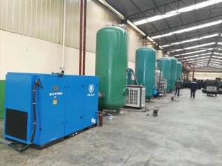 九寨沟通用储气罐-赛轮金宇轮胎使用现场